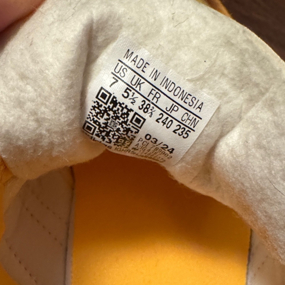Adidas Gazelle Orange/Yellow & Pink - Picture 4 of 7